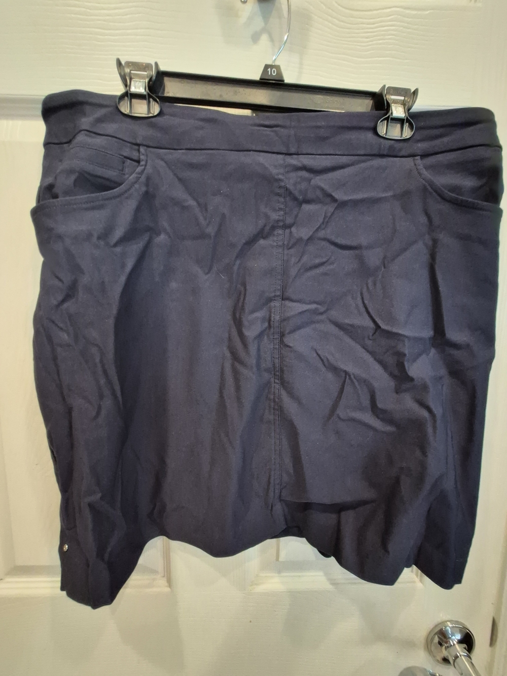 5/25 Hilary Radley Navy Blue Mini Skirt